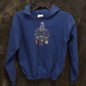 Kids Mets World Series pull over hoodie